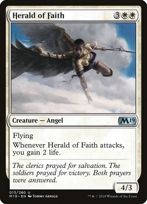 Card # 13  Herald of Faith Magic 19