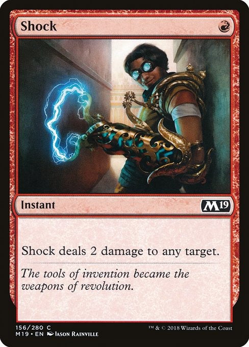 Card # 156  Shock Magic 19