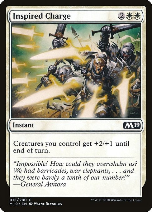 Card # 15  Inspired Charge Magic 19
