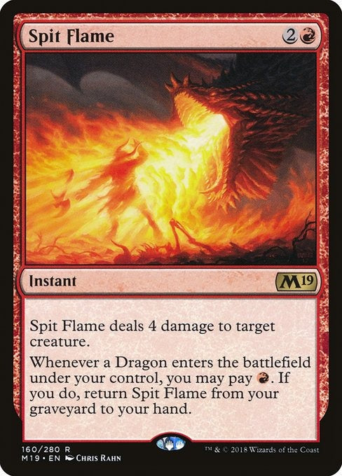 Card # 160  Spit Flame Magic 19