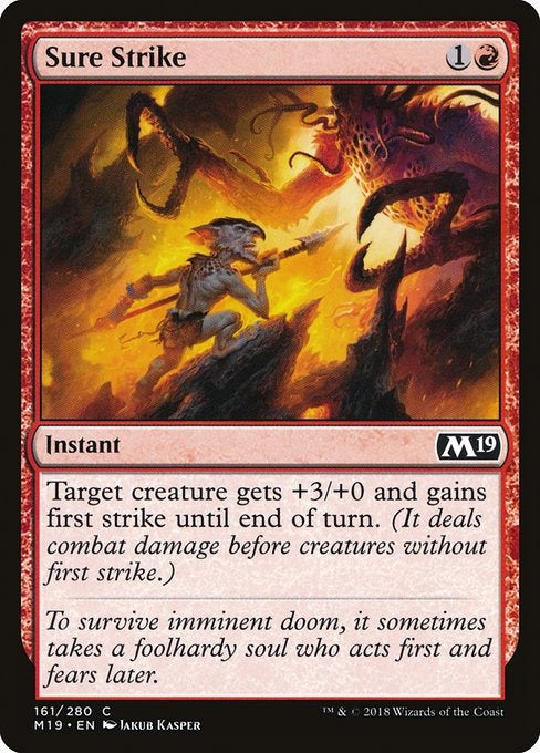 Card # 161  Sure Strike Magic 19