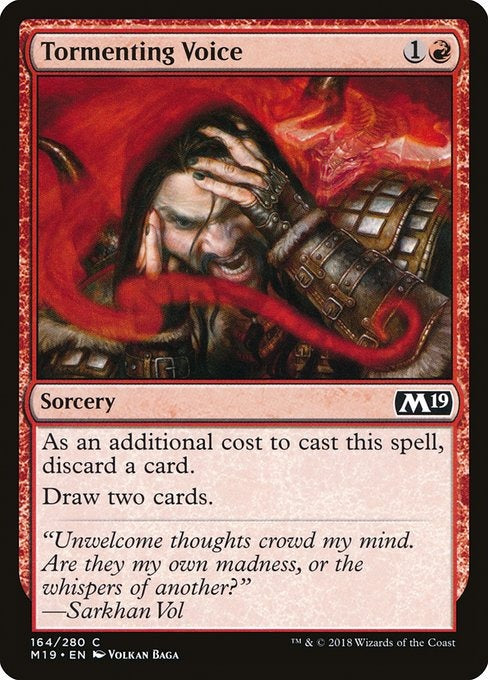Card # 164  Tormenting Voice Magic 19