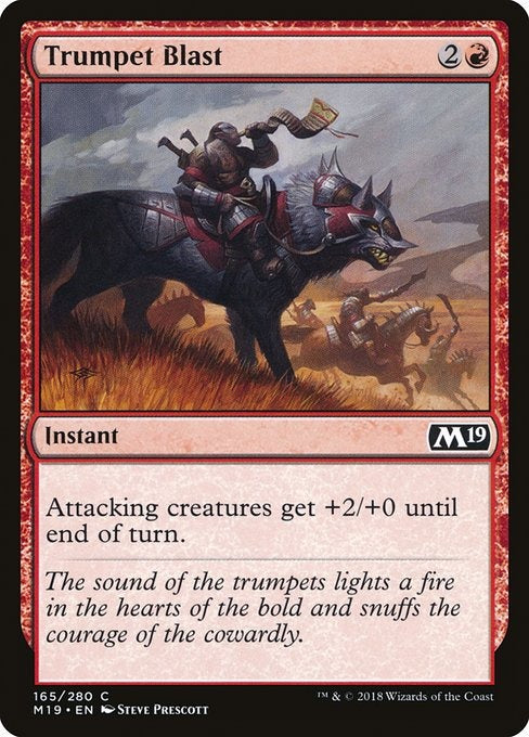 Card # 165  Trumpet Blast Magic 19