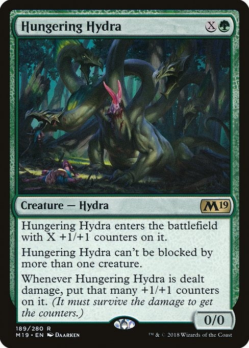 Card # 189  Hungering Hydra Magic 19