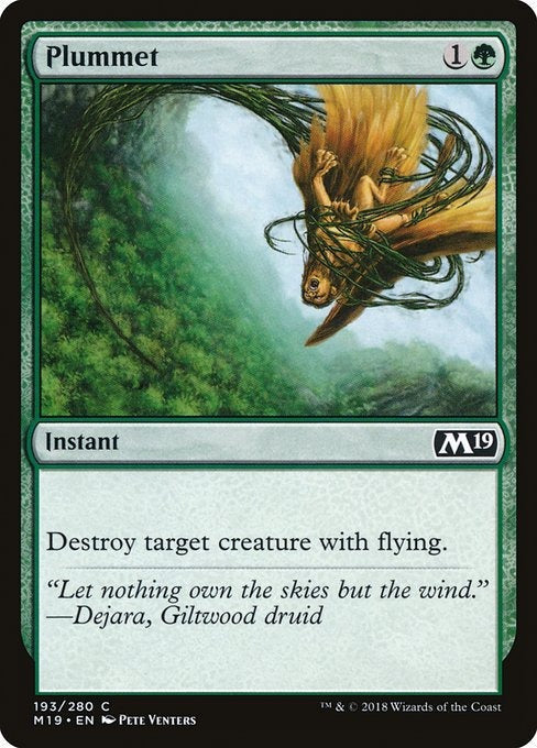 Card # 193  Plummet Magic 19