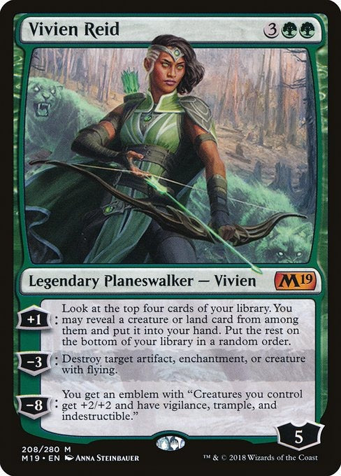 Card # 208  Vivien Reid Magic 19