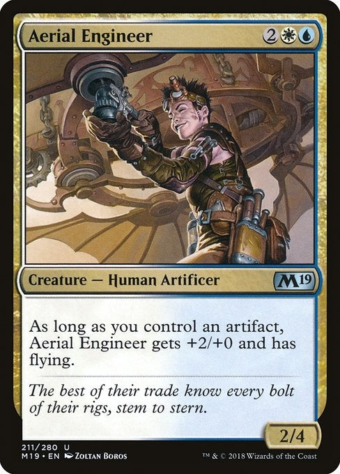 Card # 211  Aerial Engineer Magic 19
