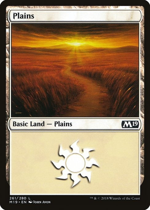 Card # 262  Plains Magic 19