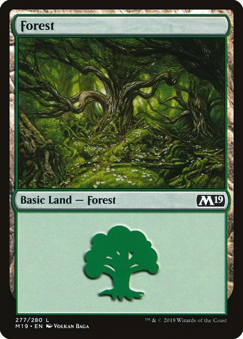 Card # 278  Forest Magic 19