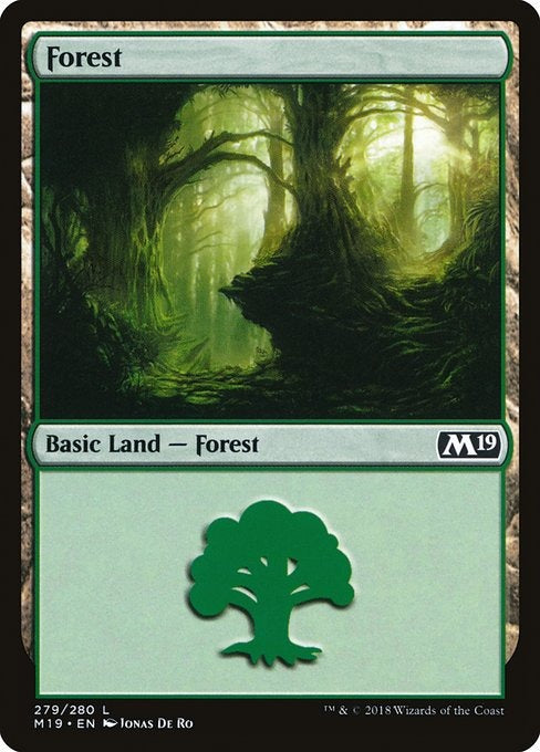 Card # 280  Forest Magic 19