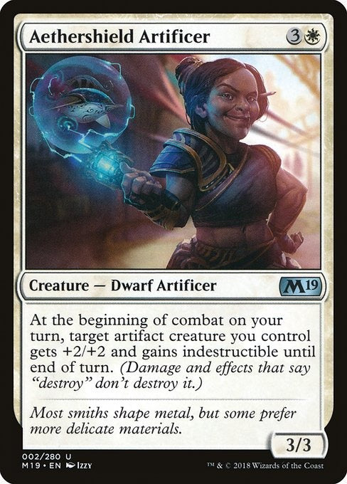 Card # 2  Aethershield Artificer Magic 19