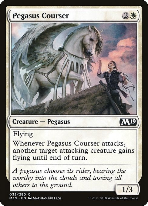 Card # 32  Pegasus Courser Magic 19