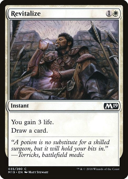 Card # 35  Revitalize Magic 19