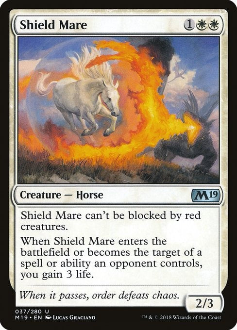 Card # 37  Shield Mare Magic 19