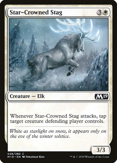 Card # 38  Star-Crowned Stag Magic 19