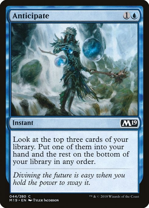 Card # 44  Anticipate Magic 19