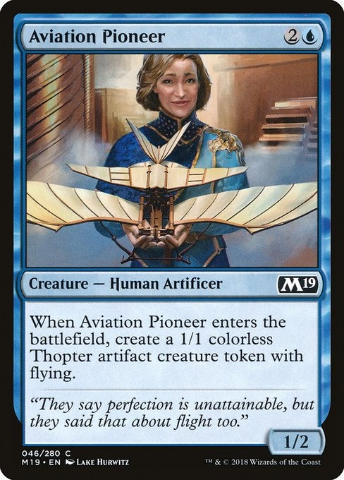 Card # 46  Aviation Pioneer Magic 19