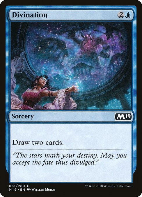 Card # 51  Divination Magic 19