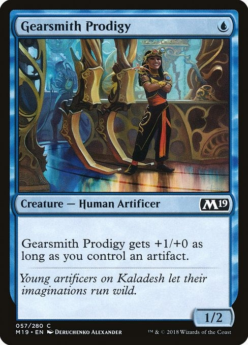 Card # 57  Gearsmith Prodigy Magic 19