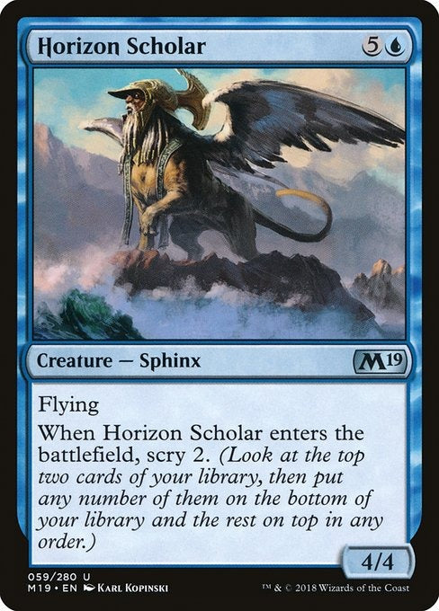 Card # 59  Horizon Scholar Magic 19