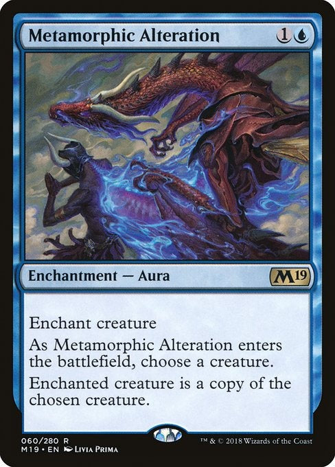 Card # 60  Metamorphic Alteration Magic 19