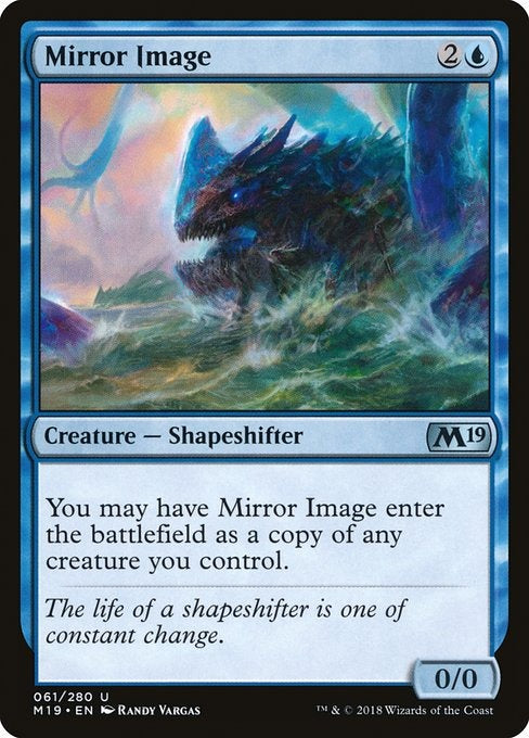 Card # 61  Mirror Image Magic 19