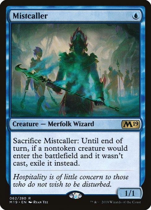 Card # 62  Mistcaller Magic 19