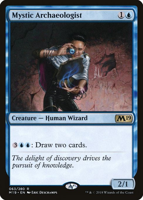 Card # 63  Mystic Archaeologist Magic 19