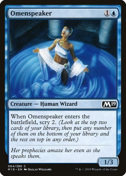 Card # 64  Omenspeaker Magic 19