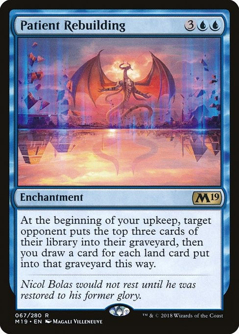 Card # 67  Patient Rebuilding Magic 19