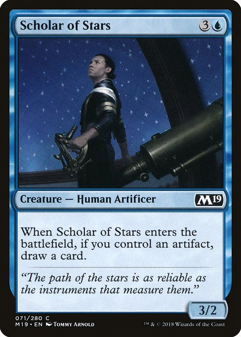 Card # 71  Scholar of Stars Magic 19