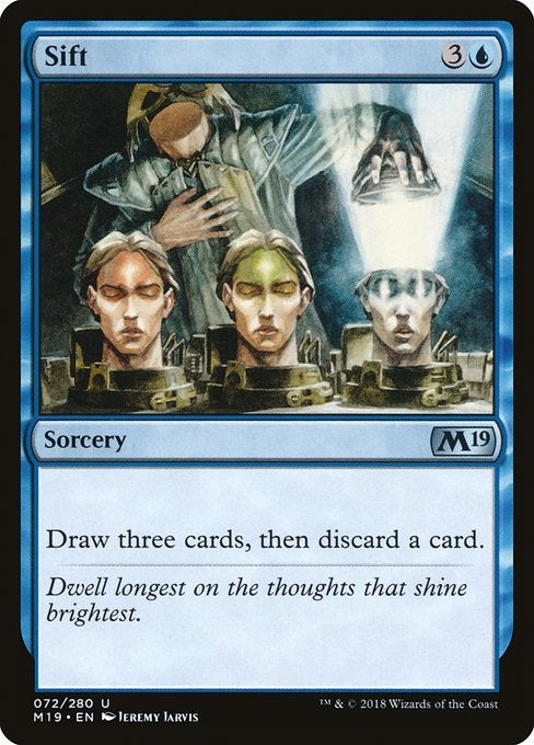 Card # 72  Sift Magic 19