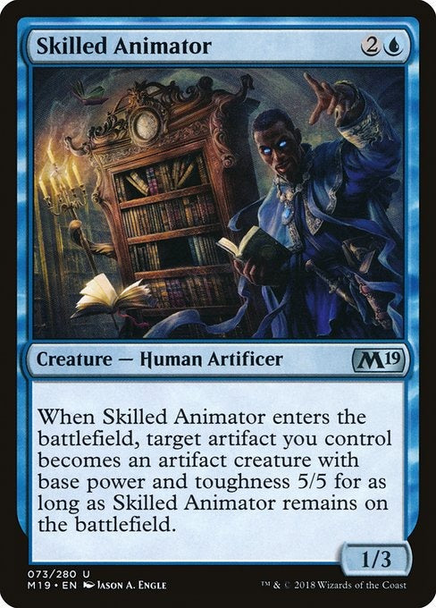 Card # 73  Skilled Animator Magic 19