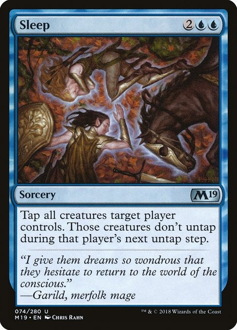 Card # 74  Sleep Magic 19