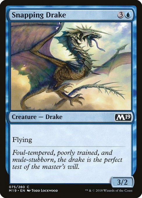 Card # 75  Snapping Drake Magic 19