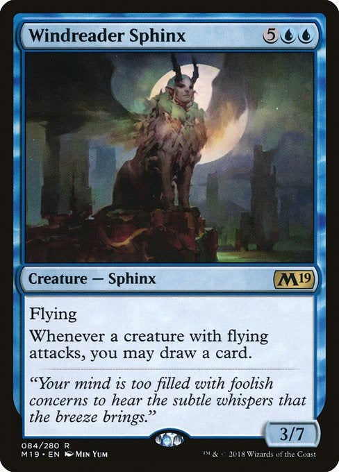 Card # 84  Windreader Sphinx Magic 19