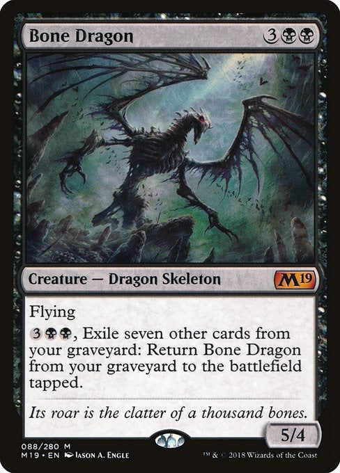 Card # 88  Bone Dragon Magic 19