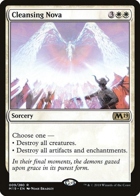 Card # 9  Cleansing Nova Magic 19