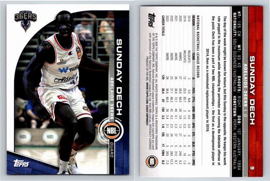 Card # 3 Isaac Humphries Adelaide 36ers NBL Topps 2023 2024