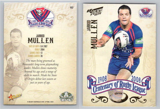 Card #   157 JARROD MULLEN NRL Centenary of Rugby League