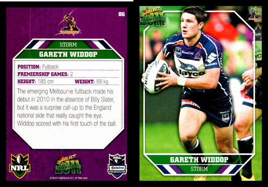 Card #  086 Gareth Widdop NRL 2011 Champions