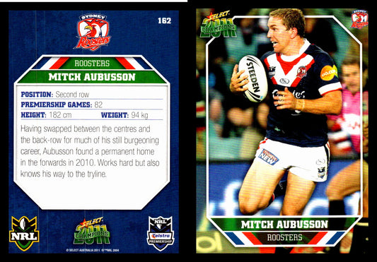 Card #  162 Mitch Aubusson NRL 2011 Champions