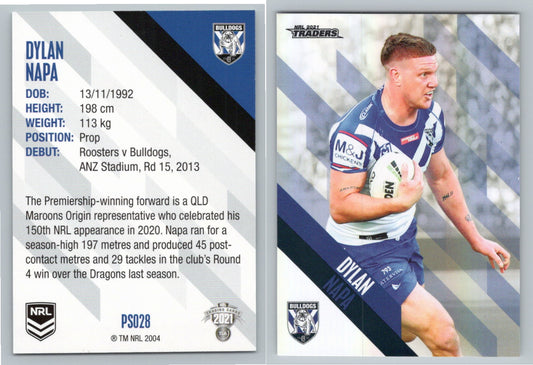 Card #  PS 028 Cronulla Sharks Checklist  NRL 2021 Traders Broncos