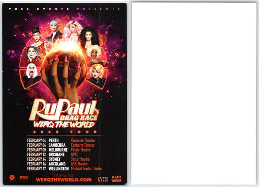 Ru Paul Drag Race Flyer
