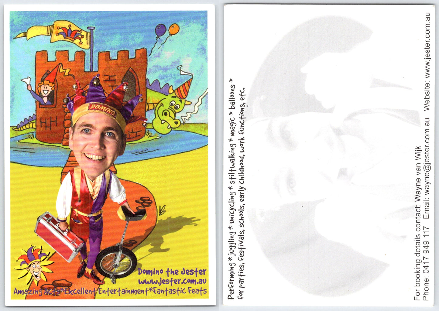 Domino the Jester Flyer