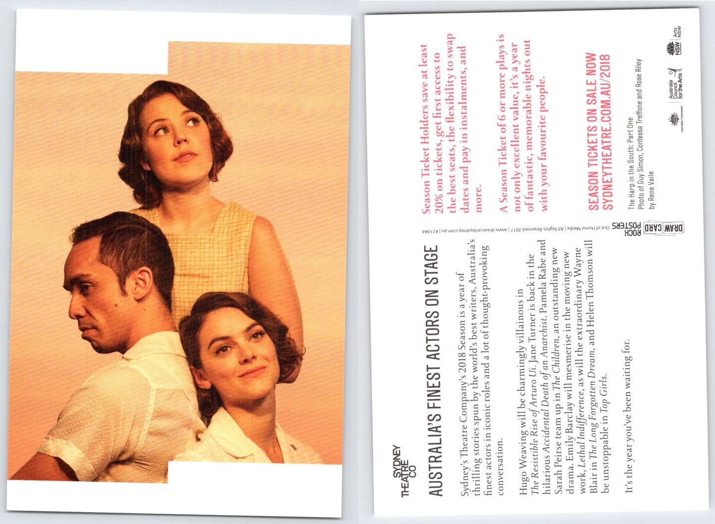 Australias Finest Actors on Stage 2  Flyer