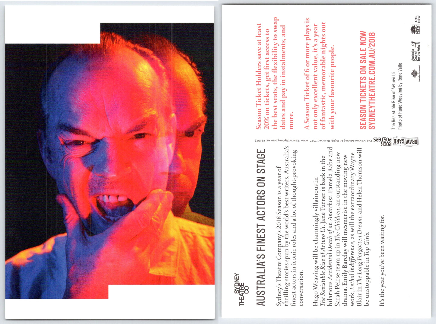 Australias Finest Actors on Stage 3  Flyer