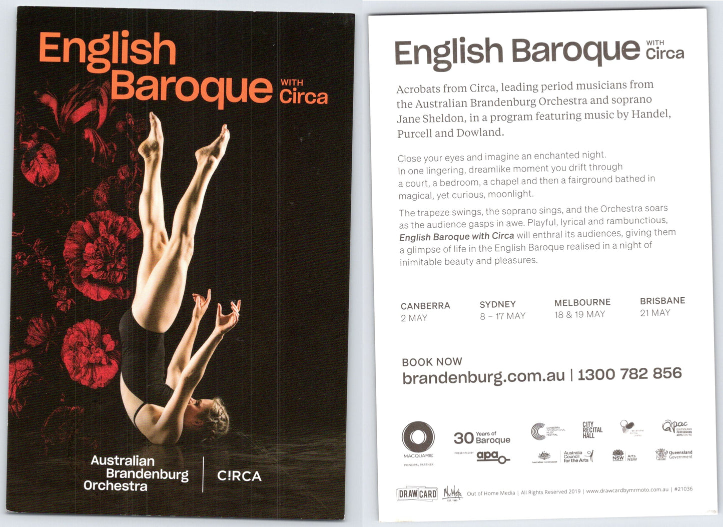 English Baroque with Circa  Flyer