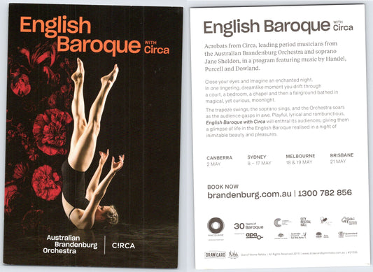 English Baroque with Circa  Flyer
