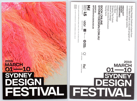 Sydney Design Festival  Flyer